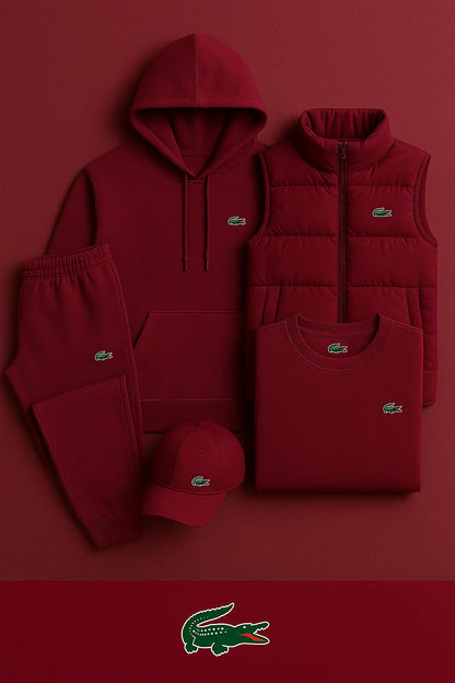 Lc Premium-Set – Hoodie, Hose, T-Shirt, Weste & Mütze